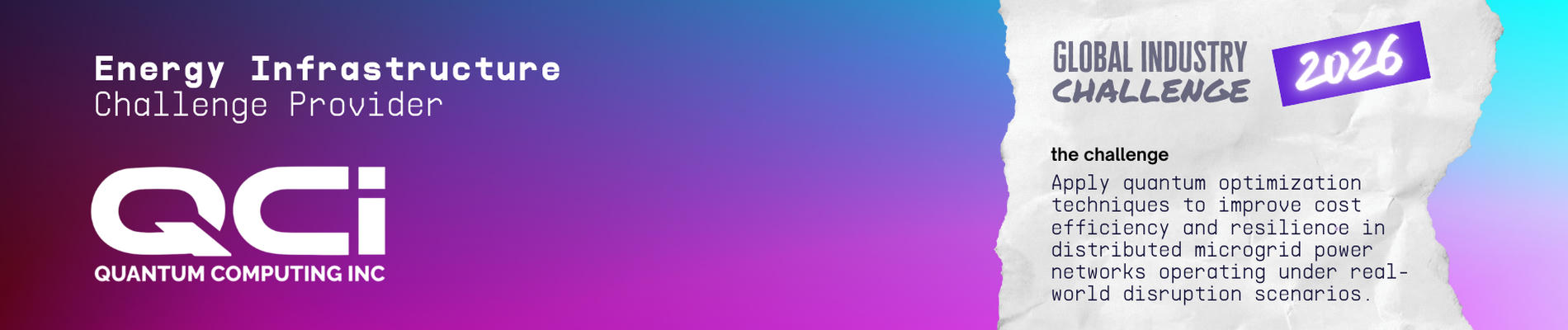 Quantum Computing Inc.: GIC 2026 background cover