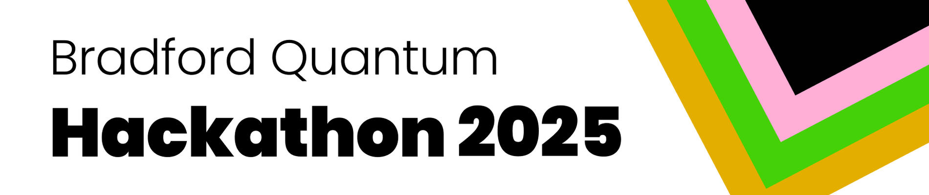 Bradford Quantum Hackathon 2025 background cover