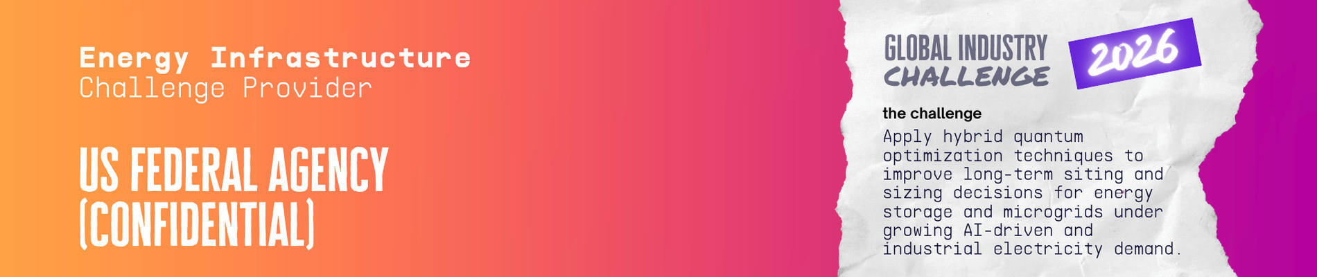 US Federal Agency (Confidential): GIC 2026 background cover