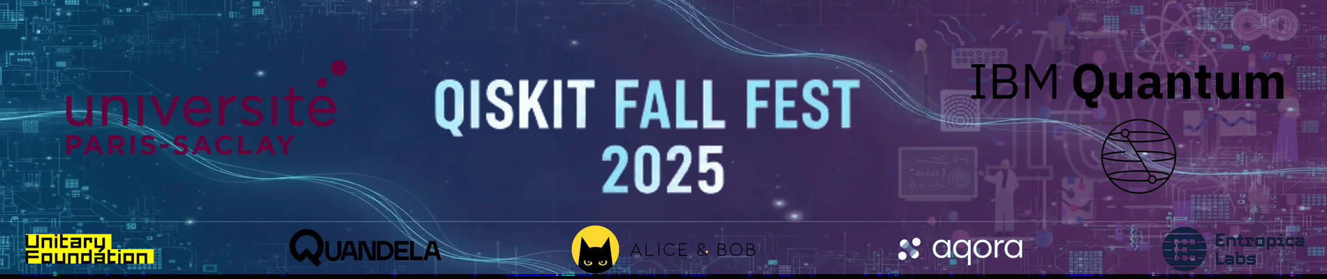 Qiskit Fall Fest  background cover